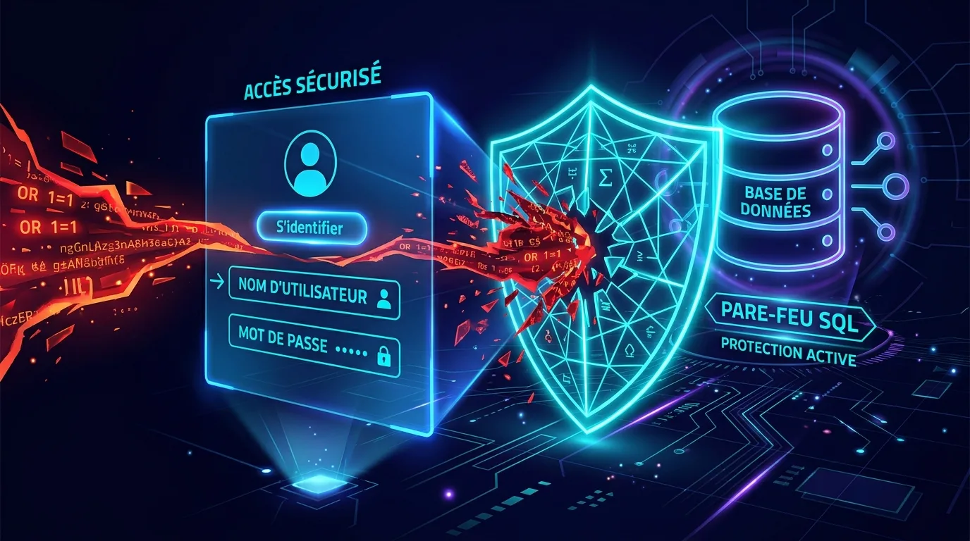 Injection SQL bloquée par des requêtes préparées